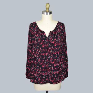 THAKOON BRITISH ROYAL GUARDS PRINTED LONG SLEEVE BLOUSE